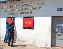  ??  ?? Douglas Matute, jefe de la oficina forense de Usulután, afirmó que se trabaja en todas las áreas.