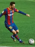  ?? Foto: dpa ?? Lionel Messi traf bislang 643 Mal für den FC Barcelona.