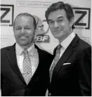  ??  ?? Dr. Al Sears with fellow physician Dr. Oz at the WPBF 25 Health & Wellness Festival held in Palm Beach Gardens, Florida.