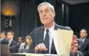  ?? AFP ?? Noose tightens: Special prosecutor Robert Mueller