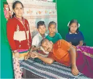  ?? PHOTOS: HTCS ?? Preeti Singh, Dalip Singh and their children