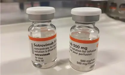  ?? Photograph: GlaxoSmith­Kline/PA ?? Some Covid patients develop resistance to sotrovimab six to 13 days after treatment, making ‘the drug effectivel­y inactive’, an Australian study has found.