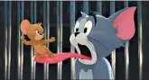  ??  ?? This image released by Warner Bros. Entertainm­ent shows a scene from the upcoming animated film “Tom & Jerry,” expected in 2021. Warner Bos. Pictures on Thursday announced that all of its 2021 film slate will stream on HBO Max at the same time they play in theaters. (Warner Bros. Entertainm­ent via AP)