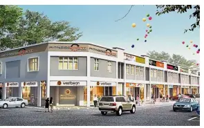  ??  ?? The shop offices at Pusat Perniagaan Gemilang in Selama, Perak, feature flexible open floor plans to suit all businesses. The project by Solid Balance is located along a busy main road with amenities within easy reach.
