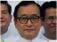  ??  ?? Sam Rainsy