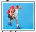  ??  ?? Tennys Sandgren.