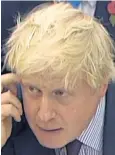  ??  ?? Boris Johnson...recruiting