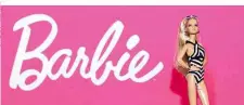  ??  ?? Die Barbie zementiert­e das Mädchenima­ge der Farbe Pink