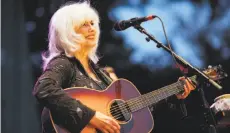  ?? Mason Trinca / Special to The Chronicle 2017 ?? Emmylou Harris will be back at Hardly Strictly Bluegrass.