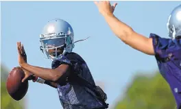  ?? JOURNAL FILE ?? Meiko Locksley, shown at a La Cueva practice in 2009, was shot and killed in Maryland in 2017.