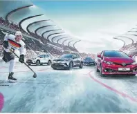 ??  ?? Toyota ist neuer Sponsor der Olympische­n Winterspie­le und hat deshalb die Team Deutschlan­d Sondermode­llreihe entworfen.