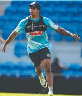  ??  ?? COMEBACK CHANCE: Albert Kelly ran strongly.