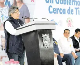  ??  ?? Dra. Gloria Molina Gamboa, secretaria de Salud del Estado. CORTESÍA