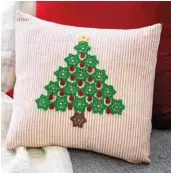  ??  ?? Country Christmas Pillow, page 8