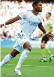  ?? Foto: Joan Monfort, dpa ?? David Alaba brachte Real Madrid mit 1:0 in Führung.