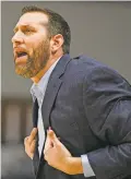  ?? JULIE BENNETT/ASSOCIATED PRESS FILE PHOTO ?? Scott Padgett, a former Samford coach who had two winning seasons in six years, was introduced Thursday as a Lobos assistant coach.