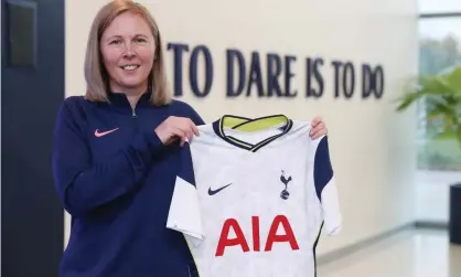  ??  ?? Tottenham’s Rehanne Skinner says the club were ‘aware of the facilities the players needed to evolve’. Photograph: Tottenham Hotspur FC/ Getty Images