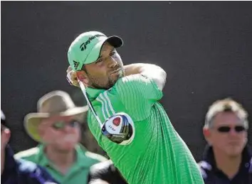  ??  ?? Francois Nel/ Gulf News Archives Sergio Garcia, with nine top 10 finishes from 28 appearance­s in Europe, the US and Asia last season, has begun from where he left off in the new season.