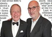  ?? ?? Close: Director Mel Brooks, left, and Alan Yentob