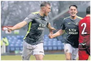  ?? Www.mphotograp­hic.co.uk ?? ●●Josh Amis celebrates his opening goal