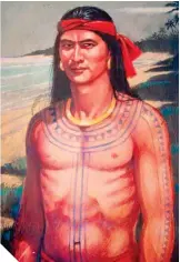  ??  ?? Retrato de Lapu-lapu, cacique de Mactan (foto: Colección Marcelino González).