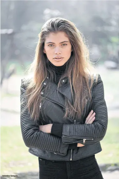  ??  ?? Valentina Sampaio.