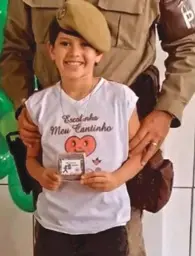  ?? REPRODUÇÃO ?? Nicollas Brito Santana tinha 8 anos de idade