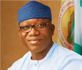  ??  ?? Fayemi