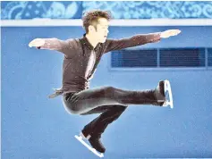  ??  ?? Takahashi dazzled judges and fans with his brilliant step and spin sequences.