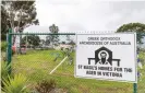  ?? Photograph: Asanka Ratnayake/Getty Images ?? The entrance of St Basil’s Home for the Aged in Fawkner on 27 July 2020.