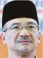  ??  ?? Datuk Seri Hishammudd­in Hussein