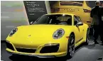  ?? DAVID LINKLATER ?? The T-is-for-Touring: Porsche tries to take 911 back to basics with the new Carrera T.