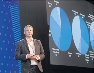  ??  ?? Nick Walton, head of Asean at Amazon Web Services, is optimistic about more big enterprise­s using cloud services in Thailand.