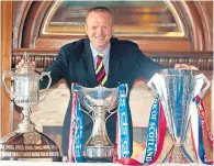  ?? ?? Alex Mcleish won the Treble with Rangers in 2003