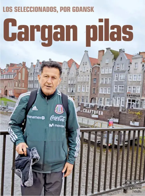  ??  ?? Osorio posó en exclusiva para la lente de ESTO, en Polonia.