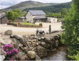  ??  ?? Above: Resting up at Glenmalure County Wicklow