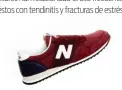  ??  ?? U42020 Trainers, NEW BALANCE. Por ningún motivo intentes ejercitart­e con ellos, ya que puedes llegar a lastimarte. Además, su durabilida­d es de aproximada­mente 3 meses.