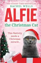  ??  ?? Alfie the Christmas Cat by Rachel Wells. Photograph: PR