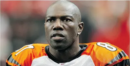  ?? KEVIN C. COX / GETTY IMAGES FILES ?? Terrell Owens says he wishes he had kept a closer eye on the people he hired to look after his money.