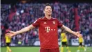  ?? ?? L'inévitable Robert Lewandowsk­i a frappé pour la 33è fois de la saison en Bundesliga