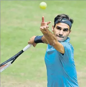  ?? FOTO: GETTY ?? Federer ganó a Kudla (7-6, 7-5) y se medirá a Coric, beneficiad­o por el KO de Bautista