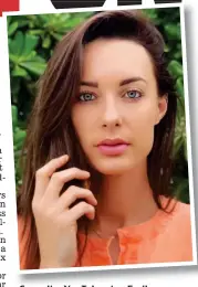  ??  ?? Casualty: Cas alt YouTube Yo T be star Emily Emil Hartridge was killed in a collision