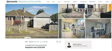  ?? HARCOURTS ?? It is still possible to find property in an affordable price range, says Donaldson. You just have to know where to look.