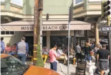  ?? Jason Henry / Special to The Chronicle 2014 ?? Mission Beach Cafe in San Francisco is a popular spot, particular­ly for breakfast and brunch.