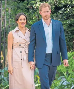  ?? Picture: PA. ?? The Duke and Duchess of Sussex have launched legal action against the press.