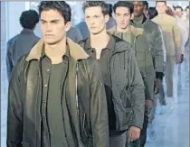  ?? Photograph­s by Dan Lecca ?? BOMBER JACKETS
display trademark elongated silhouette.