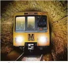  ?? ?? > Jolly jape or FAKE NEWS? Our 2016 April Fool about the Metro using Newcastle’s old Victoria Tunnel