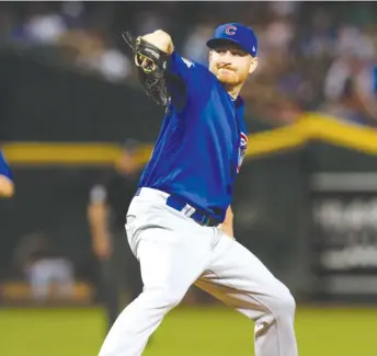  ?? RICK SCUTERI/AP ?? Mike Montgomery is 5-5 with a 3.68 ERA in 18 starts since joining the rotation in May.