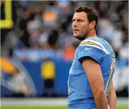  ?? JAYNE KAMIN-ONCEA / GETTY ?? The Colts are eager to see what Philip Rivers has left after 16 years with the Chargers.