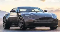  ??  ?? >
Demand for Aston Martin’s latest model, the DB11, has been strong but the firm is still making losses